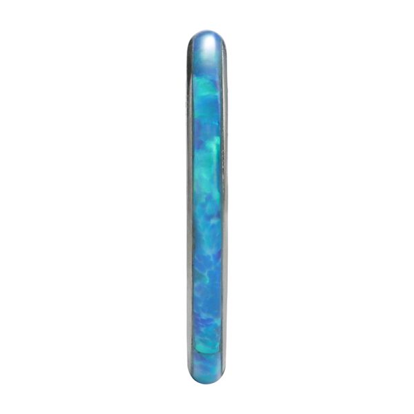 Titanium Hinged Clicker with Opal - Image 3