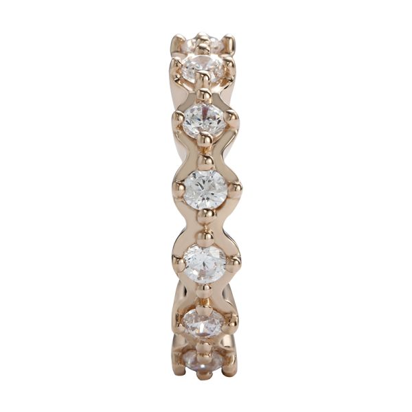 Rose Gold Square Cluster Clicker - Image 2