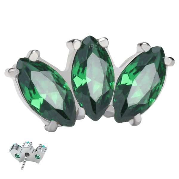Triple Marquise Fan - Image 2