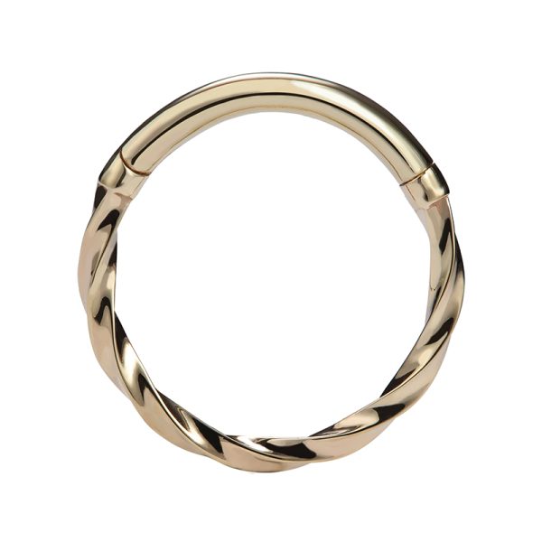 Yellow Gold Rope Clicker - Image 2