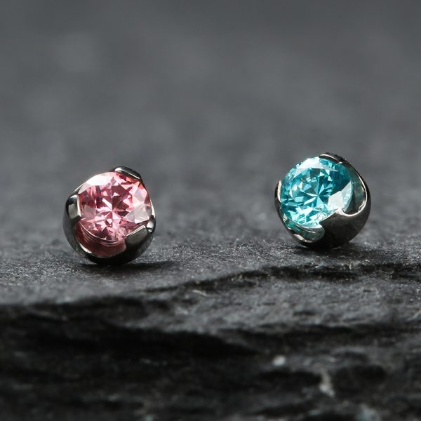 Internally Facted Prong Set Gem End - Image 3