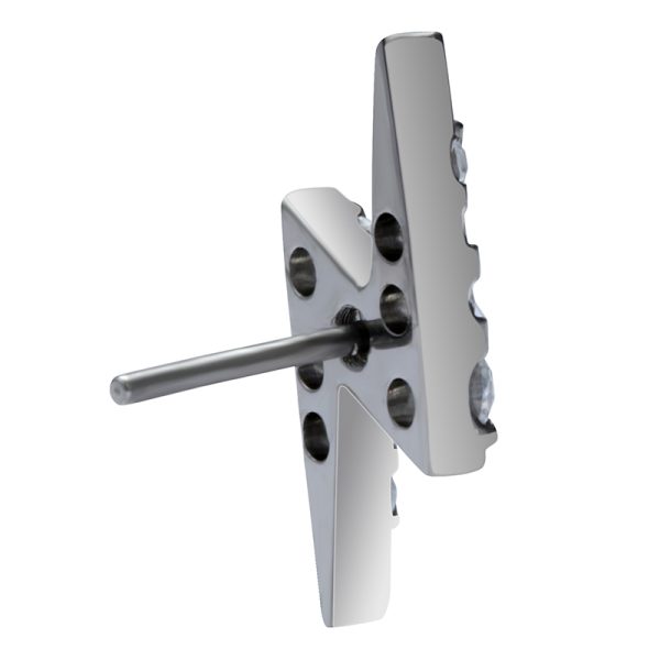 Prong Set Gemmed Lightning End - Image 2