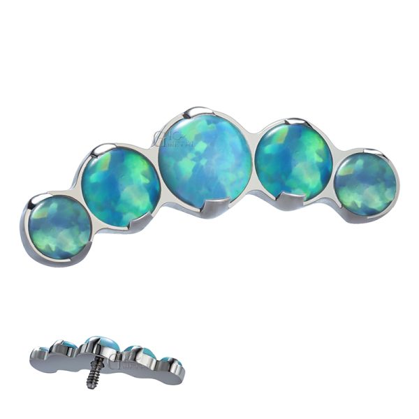 Claw Set Opal Titanium Green End - Image 2