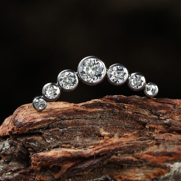 Titanium Crescent Crystal Gem End - Image 2