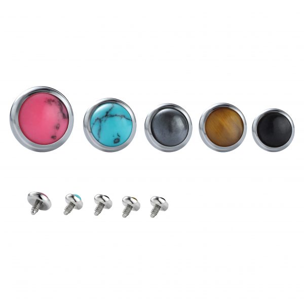 Titanium Internally Threaded Turquoise End - Image 3