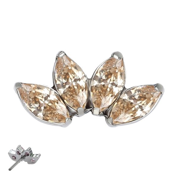 Four Marquise Fan - Image 2