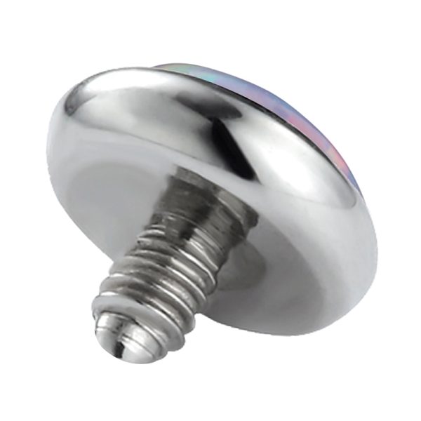 Titanium Internally Threaded  Disc Opal End - Image 5