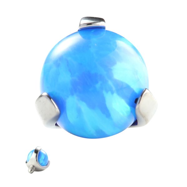 Synthetic Opal Ball End - Image 2