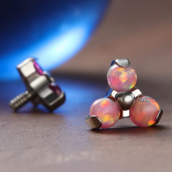 Titanium Trinity Opal End - Image 2