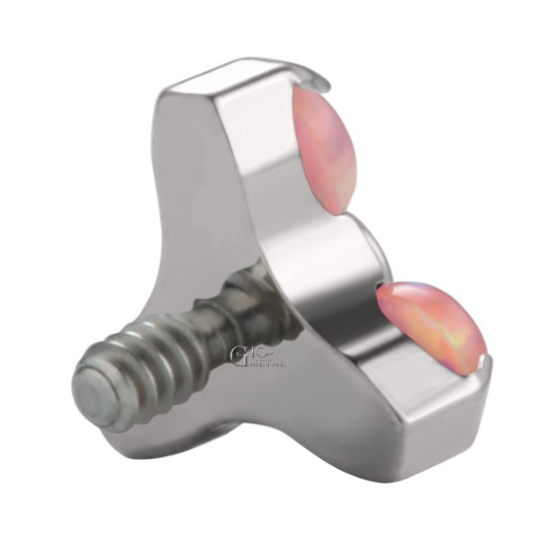 Titanium Trinity Opal End - Image 4
