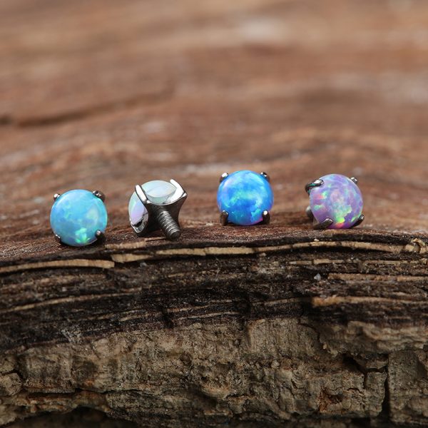 Synthetic Opal Ball End - Image 3