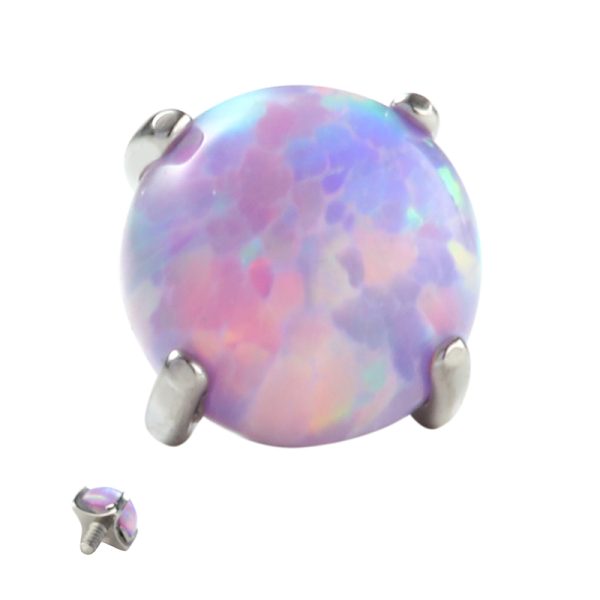 Titanium Internally Threaded Opal End - Image 2