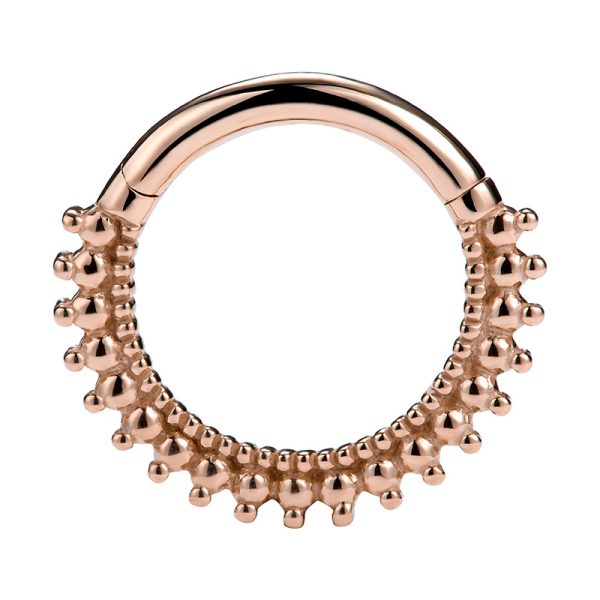 Rose Gold Triple Beaded Clicker - Image 2