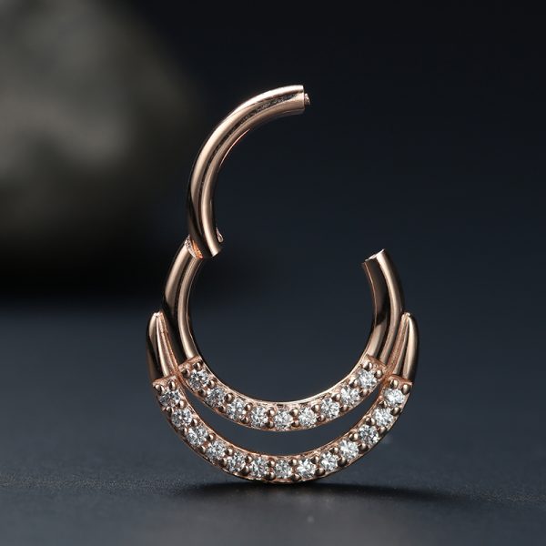 Rose Gold Gemmed Echo Clicker - Image 3