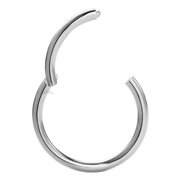 White Gold Plain Clicker - Image 2