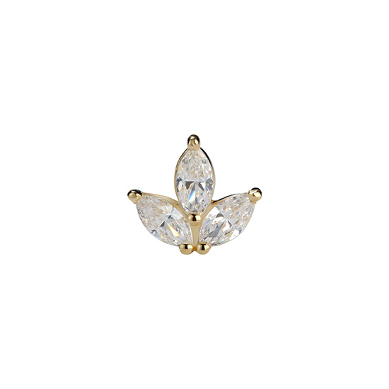 Trio Marquise – Giometal Body Jewelry